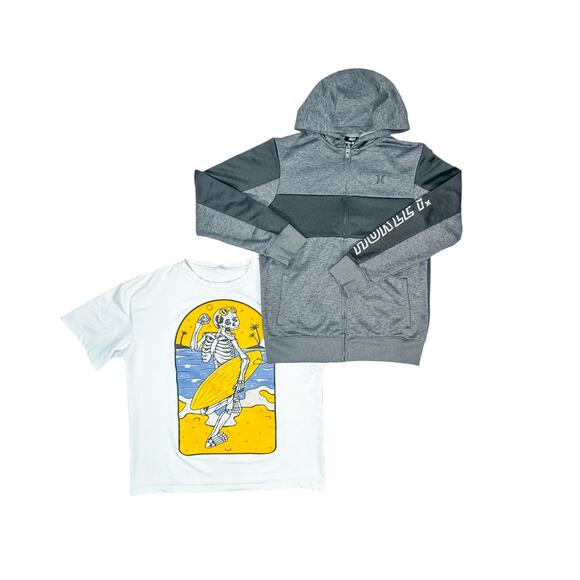 Boys Size 16/18 Clothing Bundle - 5 Pieces - Hurley, Levi’s, Cat & Jack - Picture 3 of 4